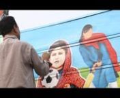 Truck Art is a very popular art form in Pakistan where traditionally portraits of celebrities are painted on the back of trucks that travel up and down the country. Women Win and Right to Play Pakistan, with funding support from the U.S. Embassy of Islamabad, has teamed up with award winning filmmaker and anthropologist Samar Minallah to paint 40 trucks with images of Pakistani girls playing sport. The art included messages around girls right to play and live free from gender-based violence.
