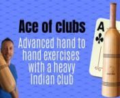 Taking inspiration from the Tamil karlakattai, the exercises in this program will bring a new dimension to your club swinging!nAll the exercises are done as ”hand to hand”, meaning that we switch grips each repetition.n☛ GET IT HERE ☛ https://heroicsport.com/product/ace-of-clubs-karlakattai-mudgars-clubbells/nnOn top of full body strength, endurance and well being, you can expect to develop fantastic levels of coordination, timing, dexterity and flow.nThis video course is intended for pe