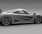 Spinny animation of my McLaren F1 LM model which was in the XBOX360 game Project Gotham Racing 3
