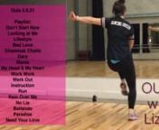 Thank you for working out with me! If you like my videos consider contributing to my virtual tip jar. nVenmo: @lizfit_Fitness PayPal @lizfitlizziennPlaylist - 57 minute:nDon’t Start NownLooking at MenLifestylenBad LovenChammak ChallonDarenMamanMy Head &amp; My HeartnWork WorknWerk OutnInstructionnRunnRain Over MenNo LienBailandonParadisenNeed Your Love