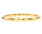 https://www.ross-simons.com/861964.htmlnnFrom our Andiamo collection, this Italian-made bangle bracelet is the perfect start to your stack. Crafted from 14kt yellow gold with a resin interior, the design is easy to wear and durable. 1/8