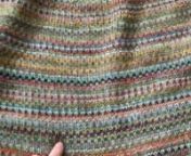Sea Glass Sweater: More than just DK from fingering