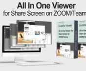 Introducing GrabMe Viewer by YENDA COMPANYnAll In One Viewer for Share Screen on ZOOM/Teamsnhttps://www.yendacompany.com/nnJust Drag and Drop files into GrabMe Viewer!nnSupport Types:nIMAGE, MOVIE, PPT(Powerpoint required)nnProgram OS:nWindows 7, 8, 10, 11nnDOWNLOAD NOW by Visiting the Official Websitenhttps://www.yendacompany.com/