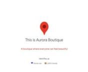 An exclusive and unique boutique in Miami Beach where you can shop as if you were in Brazil. The clothes fit everyone perfectly and the prices are extremely fair. No reason to wait to go to Brazil to have a little taste of their style.nnContact us:nAurora Boutiquen1040 71st Street #105, Miami Beach, Florida 33141n(305) 432-9963nhttp://auroraboutiquemiami.comnhttps://www.google.com/maps?cid=16056003186453207761nnOur Online Listingsnhttps://www.facebook.com/auroraboutiquemiaminhttps://twitter.com/