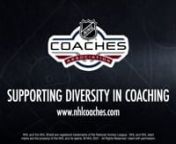 One of the NHL Coaches&#39; Association&#39;s primary objectives is to help in the development of all hockey coaches from the youth level up to the highest levels of hockey, as we strongly believe that coaches are important leaders within their communities, serving as role models at every level of the game.n​nnThe NHLCA Female Coaches Development Program and NHLCA BIPOC Coaches Program are initiatives that aim to support female coaches, and BIPOC coaches, respectively, in several areas including skill