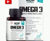 https://amzn.to/3jTzybcnnAbout this itemn60 capsules per pack, premium, bio-available omega 3 essential fatty acids in the most optimal health friendly 3:2 EPA: DHA ratio. It is completely natural, dairy-free and gluten-freenGet 3-4 times more of the important omega-3s compared to many other brandsnEvery capsule contains 350 mg docosahexaenoic acid (DHA), 550 mg eicosapentaenoic acid (EPA) and 100 mg other omega 3snAdvanced delivery system for better absorption and to avoid fishy aftertastenOur
