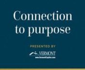In our final episode of the Connection to Purpose series, Brittany shares a toast with her favorite Vermont brew and we hear from John Alberici, Chairman Emeritus for Alberici, and Melinda Young, Vice President of Risk Management for Alberici. Thank you all for celebrating Vermont Captive’s 40th anniversary!