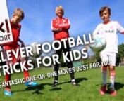With the help of this video kids can learn the moves and tricks that the international superstars of football use to fool their defenders. Developed by Matthias Nowak, the technical skills coach of FC Bayern Munich (Women) and also an individual coach for pro-level players.nnFor a while coach Nowak learned his craft in Brazil, the mecca of technical skills and tricks. He not only utilizes his effective training methods for the women’s squad of FC Bayern Munich, he also trains young talents and