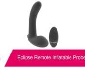 https://www.pinkcherry.com/products/eclipse-remote-inflatable-probe (PinkCherry US)nhttps://www.pinkcherry.ca/products/eclipse-remote-inflatable-probe (PinkCherry Canada)nn–nnYou have no idea how hard it is to resist a moon joke when talking (fine, writing!) about a toy for your butt called the Eclipse. True story. We&#39;ll tough it out, though, and just say that the Eclipse Remote Inflatable Probe might end up eclipsing some of the other anal toys in your collection.nnAside from a classic p-spot
