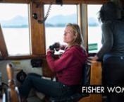 FISHER WOMENnnnnWhile women on fishing boats are no longer a rarity, there are still very few who dare to take on a career of the captain - for buying a boat and a fishing license is no small investment and a lifelong commitment. nnHollis Jennings, a deceivingly frail thirty-one-year old from Kentucky has been fishing in South-East Alaska for almost ten years. nHalfway through her first fishing season she knew that one day she will have her own boat. Ambitious and determined, she worked her way