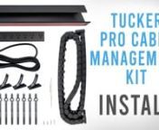 The Tucker Pro Kit includes a height-tracking link chain with a full array of mounting and routing essentials for device and cable protection, including a 6-outlet, under-desk surge protector, and capacious cable tray.nnHighlightsn- Everything you need for a professional-grade cable management systemn- Stay-vertical link chain hides behind one of the lifting columns, concealing all cables going from the desk to the floorn- Premium quality components with excess lengths that can be trimmed to siz