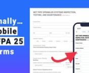 In this video you will learn an easy way to activate, convert, and fill out your NFPA 25 form on your mobile device or tablet all for free using Joyfill. nnnThis video will help you with: n- How to access and find the NFPA 25 form online.n- How to convert a paper NFPA 25 form to a digital mobile fillable form.n- How to fill out the NFPA 25 on your mobile or tablet device. n- How to download the digital NFPA 25 PDF online from nfpa.org. n- Additional help and resources provided by Joyfill for the