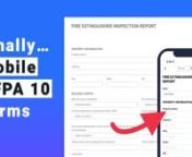 In this video you will learn an easy way to activate, convert, and fill out your NFPA 10 form on your mobile device or tablet all for free using Joyfill. nnnThis video will help you with: n- How to access and find the NFPA 10 form online.n- How to convert a paper NFPA 10 form to a digital mobile fillable form.n- How to fill out the NFPA 10 on your mobile or tablet device. n- How to download the digital NFPA 10 PDF online from nfpa.org. n- Additional help and resources provided by Joyfill for the