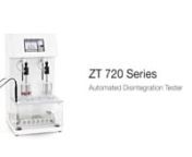 The ERWEKA ZT 720 series automatically determines the disintegration time of samples by using a unique system of magnets and sensors. It also tests whether or not a sample completely disintegrates.