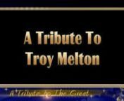 Troy Melton was an American actor who worked primarily in television, as well as a stuntman.  He appeared in 110 movies and television shows during a career spanning more than five decades.  As a stuntman, he performed the stunts for several popular shows, including the westerns