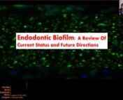 2592 Dr. Thakkallapelli Ravali Dr. D Datta Sai Gopikrishna Endodontic Biofilm: A Review Of Current Status And Future Directions. from ravali
