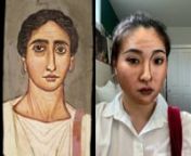 Student tour guide Cecilia Zhou is here with another art-inspired makeup tutorial to teach you how to recreate this c. 200 CE Mummy Portrait of a Womanfrom present-day Egypt! Through this guided close-looking session, learn how to achieve the sitter&#39;s look yourself, informed by this ancient Roman Imperial mummy portrait. Grab some makeup supplies, and join us to create your own look. nnLet us know what artwork from the Harvad Art Museums&#39; collection you&#39;d like to see featured in a makeup tutor