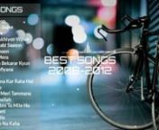 Best Hindi Songs Of 2008 to 2012 Jukebox _2008 to 2012 Best Songs Collection _ All Time Hit Songs.mp4 from hindi mp4 songs