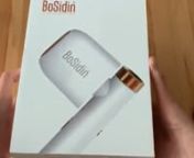 I was researching for weeks for an domestic IPL device and decided to get the BoSidin over the Braun silk expert. I was a bit skeptical at first that this domestic IPL device would work but I&#39;ve used it twice and have gotten good results. I used the BoSidin device on my legs on level 5, cold feature and laser going at the same time on automatic mode and my skin tone is light/medium with black hair, NC25/30 for all you MAC people! The whole process of lasering both full legs takes me about 10-15