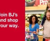 Join BJ’s Wholesale Club today and enjoy great benefits:nn- Up to 25% off grocery store prices everyday.n- Stack your savings using BJ’s coupons on top of manufacturers’ coupons.n- Find a wide selection of fresh produce, meat, and deli and more.nnFind your nearest club at https://www.bjs.com/clubLocator