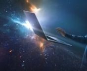Master created a product film for Huawei Matebook 16 launch event in May 2021.nnhttps://www.behance.net/gallery/130400459/HUAWEI-MATEBOOK-16-PRODUCT-FILMnnSynopsisnMateBook16 dramatically unveiled from wormhole in large scale cinematics of the universe. nMateBook16 is elegantly floating in artistic space, and it is surrounded with nebula gas layer of galaxies. nThe fingerprint is organically formed by galaxy star field, and as the camera gets into the fingerprint, a burst happened from the cente