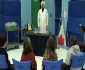 Slapstick Science - REAL SCIENCE! REAL FUN!nnwww.slapstickscience.comnnThis video was recorded thanks to the Jamaica Village School in Vermont and their Fifth grade.This spontaneous lecture took place on March 30, 2012 just to see if Dr. Quark COULD teach 11 year-olds what a flame is...and, characteristically, have a lot of fun with science at the same time.nnDr. Quinton Quark is the alter ego of certified chemistry, physics, and math teacher, Ted Lawrence.Ted taught AP Physics, Physics, I