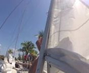 Sailing a J22 in Cayman