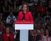 La candidata socialista a les eleccions generals, Carme Chacón, fa una comparació entre el grup musical Pimpinela i les dretes catalana i espanyola.