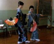 Nihon Buyo (Traditional Japanese dance) Workshop at Casa de Luz in Austin, Texas, hosted by the Japan-America Society of Greater Austin (JASGA) and instructed by Chizuko Matsumoto-Sensei, of the Hanayagi School.nnIn this dance, Master