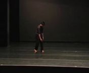 This is the solo version of a trio I created on Yale Dancers in 2010.I showed the solo for Open Performance at Movement Research in 2011, and later used it for MFA auditions.Video recorded at the Ohio State University.nnDancer:nOwen DavidnnMusic:nu_05 by Alva Notonreleased 2008 by Raster NortonnnThis video was produced for educational and research purposes and not intended for commercial distribution.www.kinesthesia.org