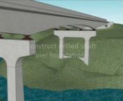 This bridge construction sequence animation was primarily made using Google SketchUp 8.0 (free version) for the 3D modeling and animated output. Active sections were used extensively throughout the model to create the transitional effects. The rendered final scene was created in Kerkythea Echo 2008 (free software). Windows Movie Maker 5.2 was used for final compilation of video and audio files. Instructions on how to use active sections to enhance the animation of 3D models in SketchUp can be fo