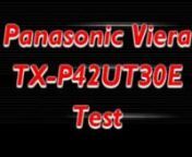 Panasonic Viera TX-P42UT30E 106 cm (42 Zoll) 3D-Plasma-Fernseher (Full-HD, 600Hz sfd, DVB-T/-C, CI+, WLAN ready) klavierlack schwarznnhttp://amzn.to/tHeNhNnnFull HD Plasma 3D-TV mit Bildschirmdiagonale 106 cm (42 Zoll)nGestochen scharfe Bilder mit dem dynamischen Kontrastverhältnis von 2.000.000:1nVielseitig vernetzt mit VIERA Connect, WiFi ready, USB und 3D VIERA Image Viewern600Hz sfd Intelligent Frame Creation Pro (entspricht 100 Hz Bildwiederholrate) für erhöhte Bewegungsschärfe, DVB-C/