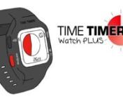 The Time Timer Watch Plus is a sporty, lightweight and water resistant watch packed with brand new features including vibrate alert, the ability to set custom repeatable time segments and an oversized, easy to read LCD screen.The Time Timer Watch Plus enables you to discretely manage transitions in the classroom or office, limit time spent on certain tasks, remember medications, or even keep a workout routine flowing.So, whenever time needs to be measured or managed, Time Timer products are
