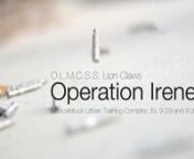 O.L.M.C.S.S. Lion Claws - Operation Irene X from msg com
