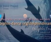 We are excited to offer this opportunity for you to join us in producing a uniquely powerful short film that portrays the extraordinary relationships between wild dolphins and human dancers as they communicate through movement in the open ocean.Learn more and join us at http://dolphin-dance.org/dolphindreamsnnThe Dolphin Dance Project (http://dolphin-dance.org) produces films about communication between humans and wild dolphins through dance.nnThe Dolphin Dance Project works only with wild dol