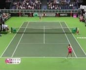 Highlights of Ana&#39;s 6-3 7-5 win over Czech Petra Kvitova at the 2012 Fed Cup by BNP Paribas Final in Prague