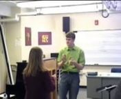 In order to teach effectively, I must know how students learn, and one of the key ideas that I have to understand is that students must move from simple to complex; from the known to the unknown. In this video, I begin my lesson by having the class repeat some rhythms while stomping their feet to feel the tempo. After we complete the activity, I explain that all the rhythms that we used were from “Old Joe Clark,” a piece that the students are rehearsing. Throughout the rest of the lesson, we