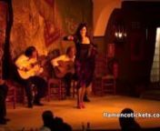 http://www.flamencotickets.com. Video de un espectáculo de flamenco en el Cafe de Chinitas en Madrid. Espectáculo flamenco en Cafe de Chinitasen Madrid, España.