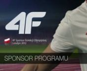 Project: TVCommercial (broadcast on TVP1, TVP2, TV Krakow)nClient: 4FnCase: Commercial related with the Olimpic Games London 2012nnProduction: chillgroup 2012nnPaylist: