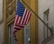 US Embassy Tells Americans , To Leave Russia.&#60;br/&#62;CNN reports that the U.S. Embassy in Moscow is urging Americans to get out of Russia while they still can.&#60;br/&#62;The alert was issued in the early hours of Sept. 28.&#60;br/&#62;It comes on the heels of Russian President &#60;br/&#62;Vladimir Putin&#39;s partial military mobilization order. .&#60;br/&#62;It comes on the heels of Russian President &#60;br/&#62;Vladimir Putin&#39;s partial military mobilization order. .&#60;br/&#62;Russia may refuse to acknowledge dual nationals’ U.S. citizenship, deny their access to U.S. consular assistance, prevent their departure from Russia, and conscript dual nationals for military service, U.S. Embassy in Moscow, security alert, via CNN.&#60;br/&#62;Russian authorities have arrested U.S. citizens who have participated in demonstrations, U.S. Embassy in Moscow, security alert, via CNN.&#60;br/&#62;Americans are advised to “avoid all political or social protests and do not photograph security personnel at these events” because “the right to peaceful assembly and freedom of expression are not guaranteed in Russia.”.&#60;br/&#62;Americans are advised to “avoid all political or social protests and do not photograph security personnel at these events” because “the right to peaceful assembly and freedom of expression are not guaranteed in Russia.”.&#60;br/&#62;The embassy said that it “has severe limitations on its ability to assist U.S. citizens, and conditions, including transportation options, may suddenly become even more limited.”.&#60;br/&#62;If you wish to depart Russia, you should make independent arrangements as soon as possible, U.S. Embassy in Moscow, security alert, via CNN