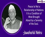 India celebrates the birth anniversary of Pandit Jawaharlal Nehru, the first Prime Minister of independent India, on November 14 every year. This is celebrated as Pandit Jawaharlal Nehru Jayanti and on this day, Children’s Day or Bal Diwas is also celebrated, as he was known for his love for children. He felt that the children of today shape the India of tomorrow and therefore as children celebrate their day, they lovingly remember their Chacha Nehru. On Jawaharlal Nehru Jayanti 20222, share these quotes by Chacha Nehru with everyone you know to celebrate the day.1