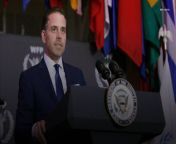 Hunter Biden Indicted , on Felony Gun Charges.&#60;br/&#62;President Biden&#39;s son was indicted by &#60;br/&#62;special counsel David Weiss on Sept. 14.&#60;br/&#62;Hunter has been charged with two counts &#60;br/&#62;pertaining to false statements when buying &#60;br/&#62;a firearm, which &#92;