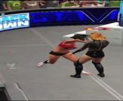 Nikki Bella&#39;s Ruthless Attack on Becky Lynch in WWE 2K23.&#60;br/&#62;&#60;br/&#62;Witness the explosive clash in WWE 2K23 as Nikki Bella launches a ruthless attack on Becky Lynch. This video showcases the intense and aggressive encounter between two fierce competitors, capturing the heart-pounding action and high-impact moves that define the world of virtual wrestling. Don&#39;t miss this unforgettable showdown!