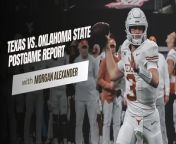 In their final Big 12 championship, Texas dominates Oklahoma State 49-to-21.&#60;br/&#62;&#60;br/&#62;Texas started off the game extremely hot, scoring 35 points in the first half. Quinn Ewers went 23 for 31 with 354 yards and four touchdowns in just the first half, breaking the record for most first-half touchdowns scored in a Big 12 championship game. Steve Sarkisian knew the key to winning this game was going to be utilizing the passing game. Texas is known for running the ball, but they have found a lot of success late in this season by allowing the Ewers to throw the ball. Adoni Mitchell, Ja&#39;Tavion Sanders, CJ Baxter, and defensive lineman T&#39;Vondre Sweat registered a touchdown for the Longhorns in the first half.&#60;br/&#62;&#60;br/&#62;Oklahoma State struggled in the first half with offensive production, and the defense was not making very many stops. The defense did come up with one huge play with an interception to put the Cowboys in the red zone, which led to a 7-yard TD pass from Alan Bowman to Rashod Owens. Other than that, the offense was extremely slow, with Bowman going 13/23 with only 126 yards.&#60;br/&#62;&#60;br/&#62;In the second half, everything remained the same. Texas continued to move the ball down the field with ease, and Oklahoma State could not capitalize on offensive possessions. Quinn Ewers finished the day with 452 yards, which is a Big 12 Championship record.&#60;br/&#62;&#60;br/&#62;Texas will sit back and wait to see if their name gets called to clinch a spot in the college football playoffs. If not, they will secure a very good bowl game, which some assume might even be the Cotton Bowl here in Arlington.&#60;br/&#62;&#60;br/&#62;