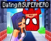 Dating a SUPERHERO in Minecraft! from minecraft 6
