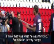 World-record signing Neymar sat down with ESPN&#39;s Natalie Gedra to explain why he chose to leave FC Barcelona for Paris Saint-Germain.
