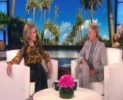 Ellen prepares Jane Fonda for walking the runway at Paris Fashion Week by showing her exactly how it’s done.