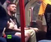 Football fan pushed off Tube train after repeated &#39;Chelsea&#39; chants annoy fellow passengers
