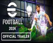 Watch the new eFootball 2024 trailer to see what&#39;s new in the eFootball 2024 version 3.4.0 update. Check out the eFootball 2024 x BLUE LOCK! collaboration, featuring challenge and time attack events, campaign bonuses, login rewards, and more.&#60;br/&#62;&#60;br/&#62;The update also introduces several gameplay updates, including position training, new celebrations, improvements to defending and headers, and more. Watch the trailer for a look at the eFootball Championship 2024 Arsenal Highlight cards, too.