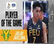 UAAP Player of the Game Highlights: Jayjay Javelona leads FEU charge against La Salle from download adobe flash player 10